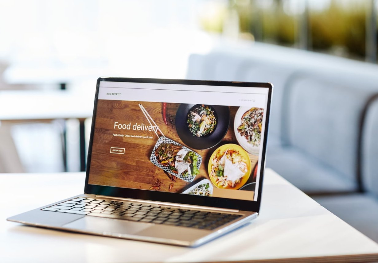 minimal white space website layout